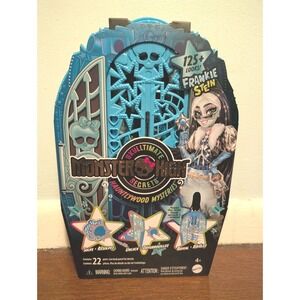 Monster High Skulltimate Secrets Frankie Stein Hauntedwood Mysteries Doll G3 NIB